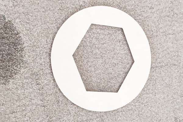 得馬F11高速裁切機(jī)切割的樣品